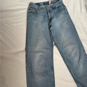 Vintage Classic Light Blue Straight Jeans